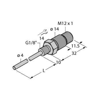 Turck TP-104A-G1/8-H1141-L035  - изображение 1