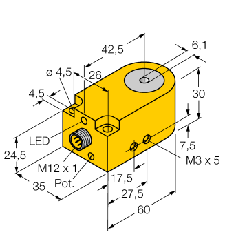 Turck BI6R-W30-DAN6X-H1141 