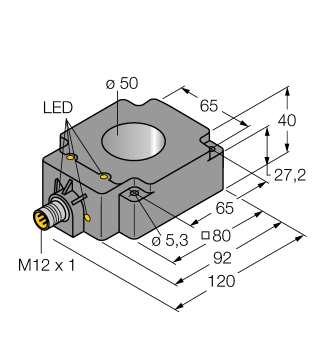 Turck BI50R-Q80-AP6X2-H1141 