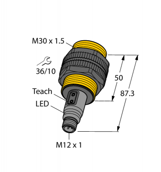 Turck BCT10-S30-UN6X2T-H1151 