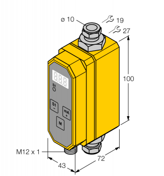 Turck FCMI-10D08DYA4P-LIUP8X-H1141 