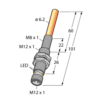 Turck NIMFE-EM12/6.2L101-UP6X-H1141/S1182 