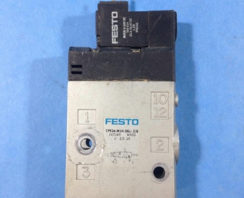 Festo CPE24-M1H-3GL- 3/8 3/2 SOLENOID VALVE 3/8NPT 24VDC  - изображение 1