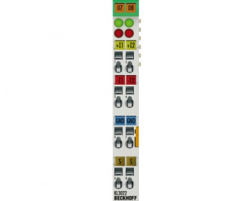 Beckhoff KL3022 2 CHANNEL ANALOG INPUT TERMINAL, BUS TERMINAL  - изображение 1