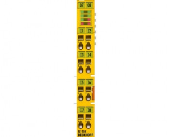 Beckhoff EL 1904 DIGITAL INPUT TERMINAL 24 V DC 4 SAFE INPUTS  - изображение 1