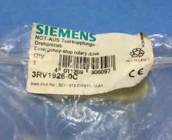 Siemens 3RV1926-0C MOTOR CONTROL ROTARY DOOR MECHANISM 
