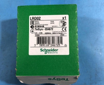 Schneider Electric LRD02 BIMETALLIC OVERLOAD RELAY  - изображение 1