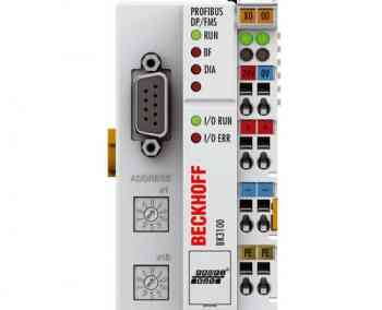 Beckhoff BK3100 PROFIBUS COUPLER DP/FMS BUS 