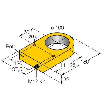Turck NI100R-S32XL-2LU-H1141/S950 