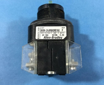 Allen Bradley 800H-24JRGH2KB7AX SELECTOR 600VAC MAX 10AMP MAX  - изображение 1