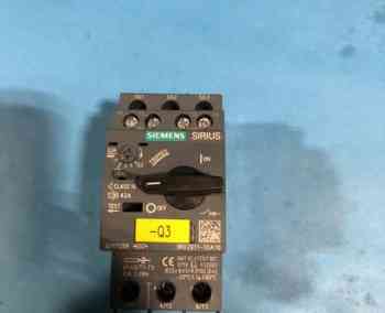 Siemens 3VR2011-1DA10 CIRCUIT BREAKER, 3 POLE 