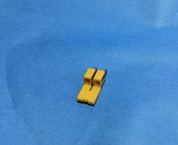 Allen Bradley 1492-CJJ5-2 TERMINAL BLOCK JUMPER, 2P, GRAY  - изображение 1