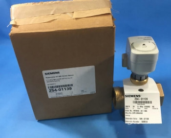 Siemens 254-01139 MZ SERIES VALVE ASSEMBLY, ANSI 250, 3W, WATER  - изображение 1
