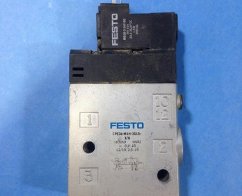 Festo CPE24-M1H-3GLS-3/8 3/2 SOLENOID VALVE 3/8NPT 24VDC  - изображение 1