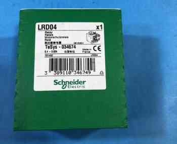 Schneider Electric LRD04 THERMAL OVERLOAD RELAY, 0.4 - 0.63A 