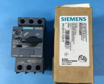Siemens 3RV2011-1GA10 CIRCUIT BREAKER SIZE S00 3 POLE CLASS 10  - изображение 1