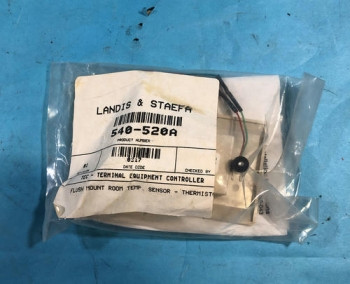 Siemens 540-520A ROOM TEMPERATURE SENSOR, FLUSH MOUNT, 10 K OHM  - изображение 1