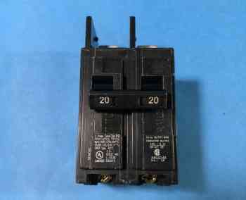 Siemens BQ2-B020 CIRCUIT BREAKER, 20 AMP, 2 POLE, 240 VAC 
