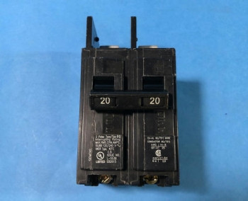 Siemens BQ2-B020 CIRCUIT BREAKER, 20 AMP, 2 POLE, 240 VAC  - изображение 1