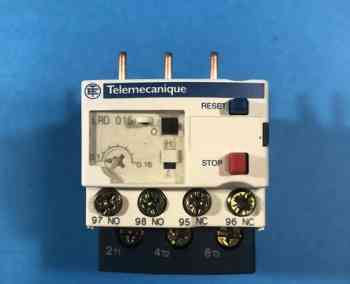 Schneider Electric LRD-016 0.10-0.16A THERMAL OVERLOAD RELAY 