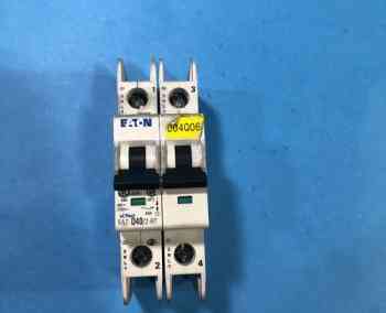 Eaton FAZ-D40/2-RT MINIATURE CIRCUIT BREAKER 