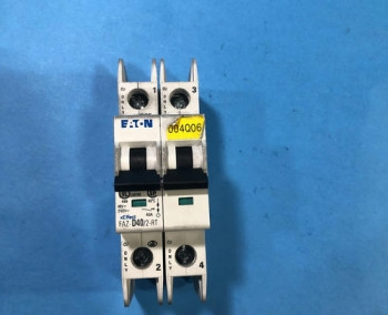 Eaton FAZ-D40/2-RT MINIATURE CIRCUIT BREAKER  - изображение 1