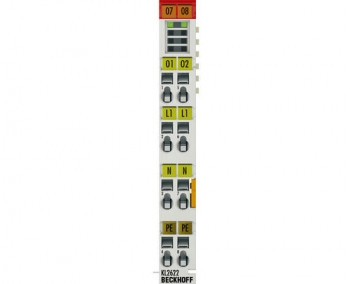 Beckhoff KL2622 RELAY OUTPUT TERMINAL 2 CHANNEL 2AMP 230VAC 4WIRE  - изображение 1