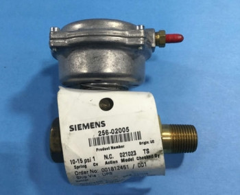 Siemens 256-02005 VALVE ASSEMBLY, ANSI 250, 10-15 PSI, 2-WAY  - изображение 1