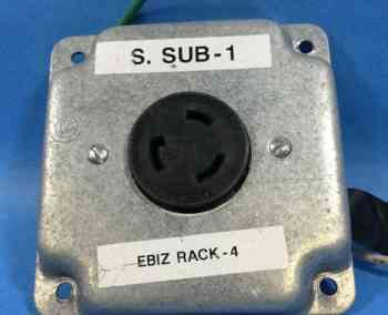 Eaton AHL520R RECEPTACLE SINGLE 20A 125V 2P3W H/L BK 