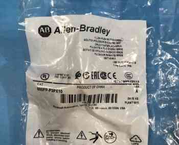 Allen Bradley 800FP-F3PX10 SERIES A FLUSH GREEN HEAD PUSH BUTTON 
