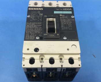 Siemens HDX3B100 MOLDED CASE CIRCUIT BREAKER, TYPE HDGA  - изображение 1