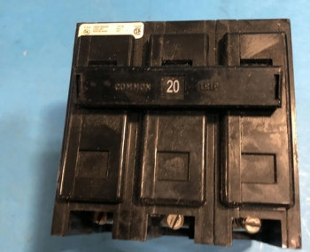 Eaton BAB3020H CIRCUIT BREAKER 20AMP 3POLE 240VAC  - изображение 1