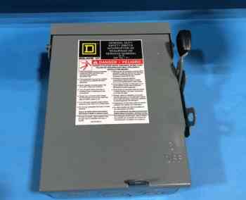 Schneider Electric DU221RBUP GENERAL DUTY SAFETY SWITCH, 30 AMP 