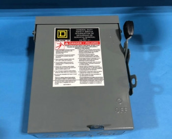 Schneider Electric DU221RBUP GENERAL DUTY SAFETY SWITCH, 30 AMP  - изображение 1