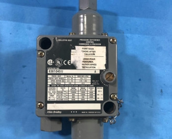 Allen Bradley 836T-D451J SERIES A PRESSURE DIFFERENCE CONTROL  - изображение 1