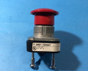 Allen Bradley 800T-FXM6A7 SERIES T RED MUSHROOM HEAD PUSH BUTTON  - изображение 1