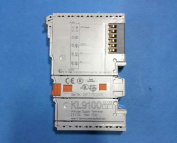 Beckhoff KL9100 POWER SUPPLY TERMINAL, 10 AMP, 24 VDC  - изображение 1