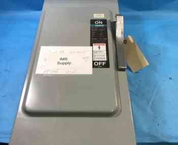 Siemens SN323 SERIES A FUSIBLE SAFETY DISCONNECT SWITCH 
