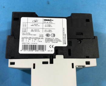 Siemens 3RV1021-1FA10 CIRCUIT BREAKER, 3 POLE, 690V 5A, 1.5 KW  - изображение 1