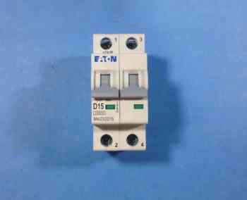 Eaton WMZS2D15 CIRCUIT BREAKER 15A 277/480V 2 POLE 