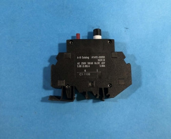 Allen Bradley 1492-GH050 BREAKER, MINIATURE, 5A, 1P, 250VAC  - изображение 1