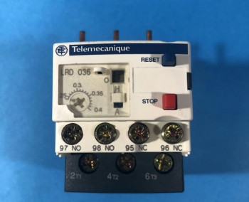 Schneider Electric LRD-036 0.25-0.40A THERMAL OVERLOAD RELAY  - изображение 1