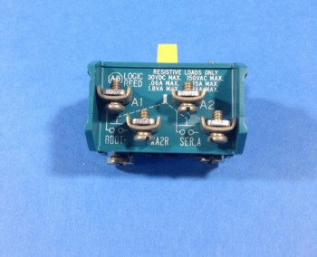 Allen Bradley 800T-XA2R LOGIC REED CONTACT BLOCK SERIES A 2NO  - изображение 1