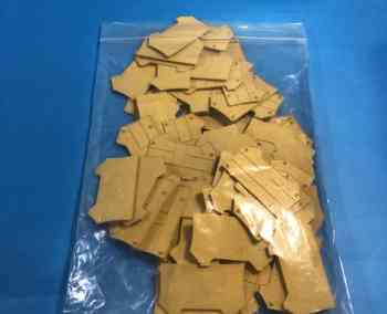 Allen Bradley 1492-EBJ40 YELLOW BAG OF 70 END BARRIERS 