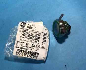 Allen Bradley 800K-30FMG24X10 SERIES A PUSH BUTTON LIGHT 