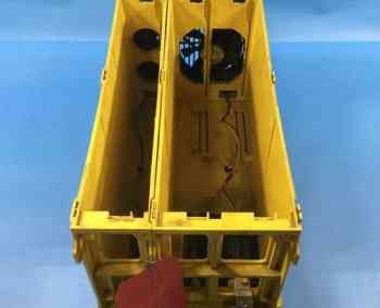 GE Fanuc GE 18M-MCU04964-001R00 2-SLOT RACK CHASSIS 