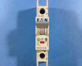 Eaton WMZD1C06 CIRCUIT BREAKER 1 POLE 6A 125VDC C-CURVE 