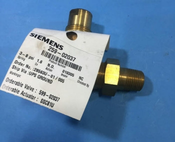 Siemens 259-02037 1/2 2-WAY F X UM NORMALLY OPEN VALVE ACTUATOR  - изображение 1