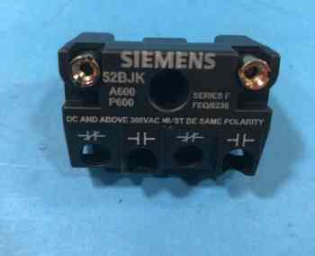 Siemens 52BJK CONTACT BLOCK 
