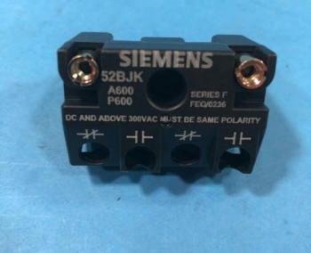 Siemens 52BJK CONTACT BLOCK  - изображение 1